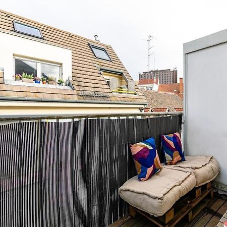 Studio Strasbourg/Gare +Balcon Buitenkant foto