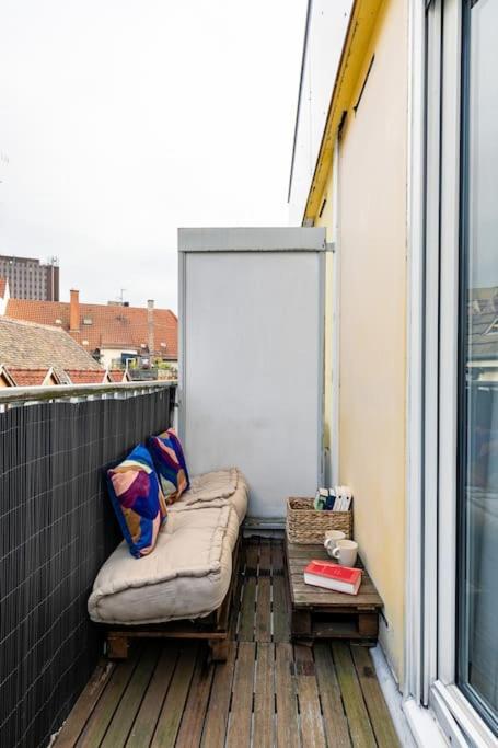 Studio Strasbourg/Gare +Balcon Buitenkant foto